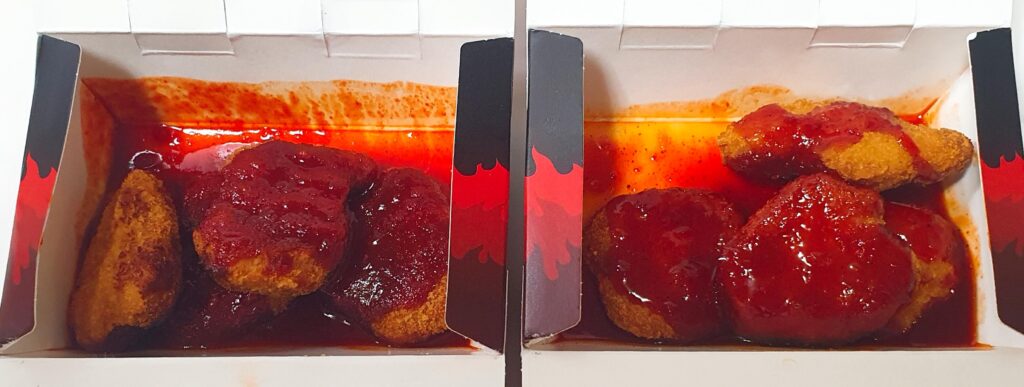 롯데리아-디지게-매운-돈까스-근접촬영